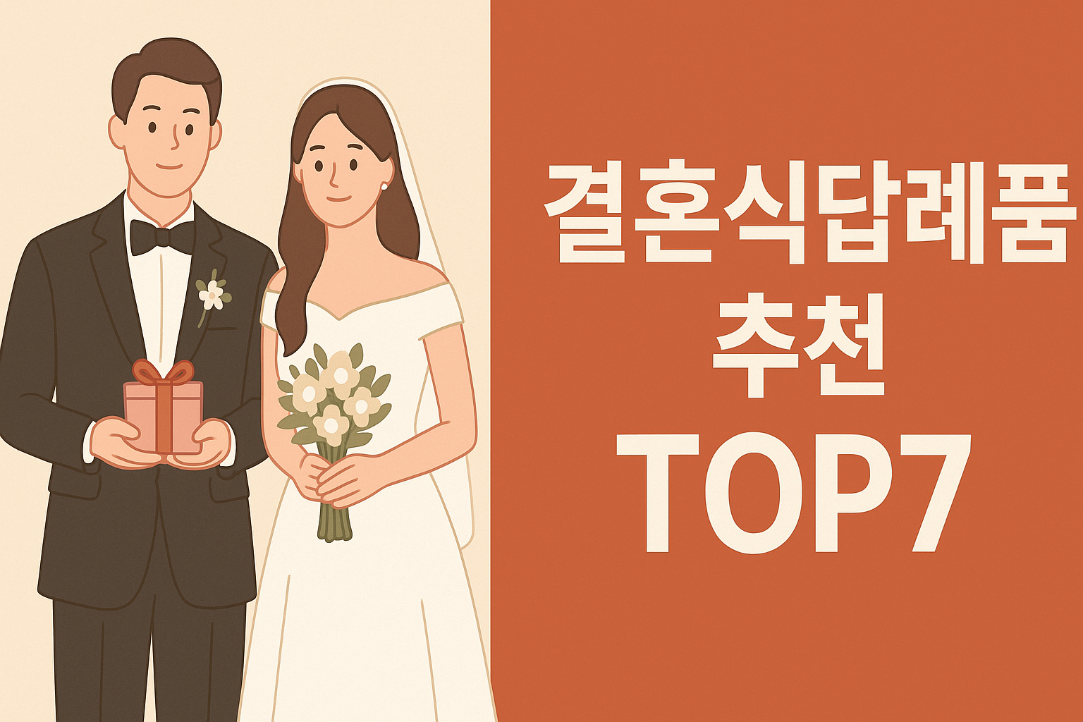 결혼식답례품 추천 2025! 하객 감동 100% 인기템 TOP 7 설명하는 썸네일 이미지