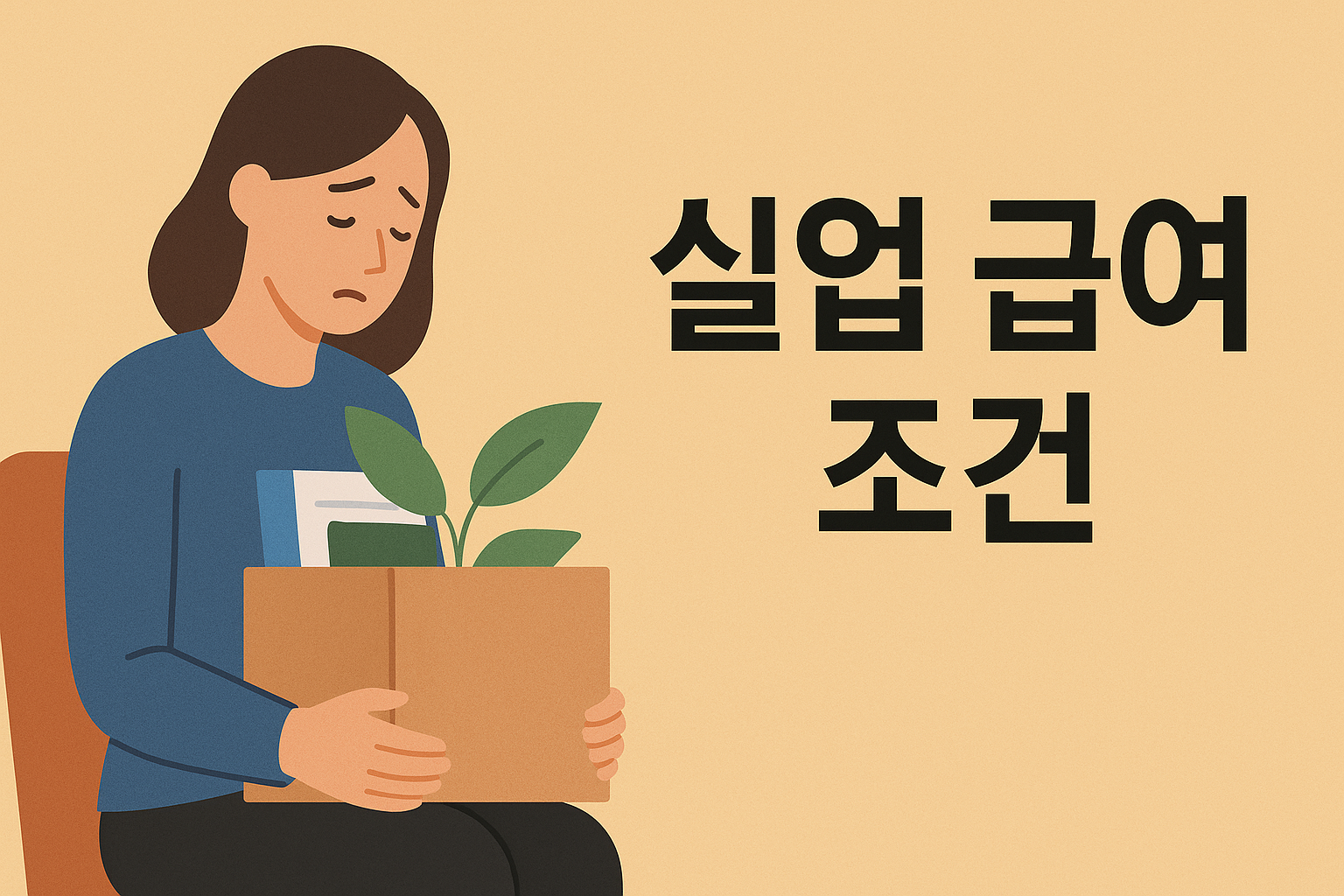 실업 급여 조건, 꼭 알아야 할 필수사항 설명하는 썸네일 이미지