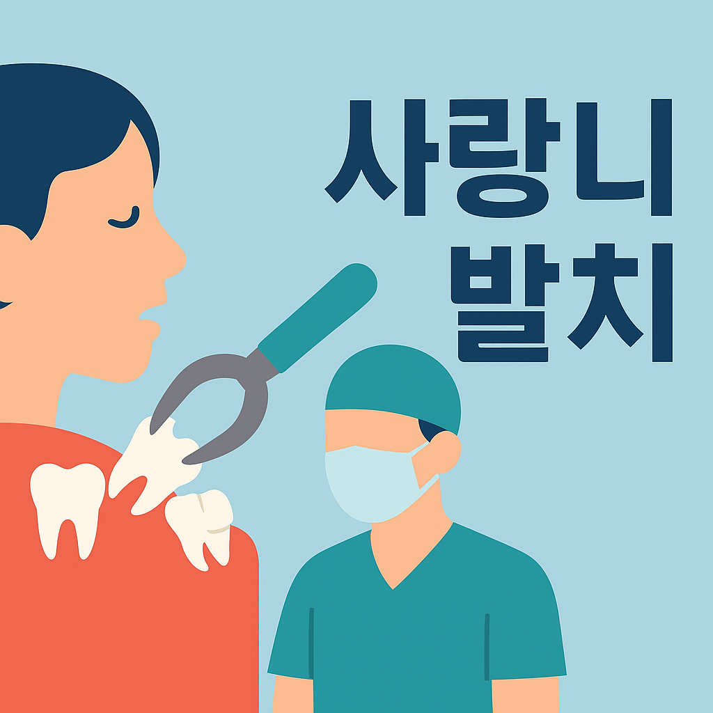 사랑니 발치, 꼭 해야 할까? 통증부터 회복까지 완벽 가이드 설명하는 썸네일 이미지