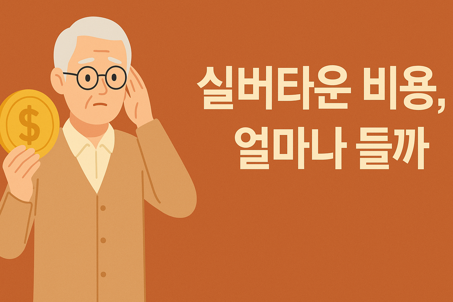 실버타운 비용, 얼마나 들까? 현실적인 분석 설명하는 썸네일 이미지