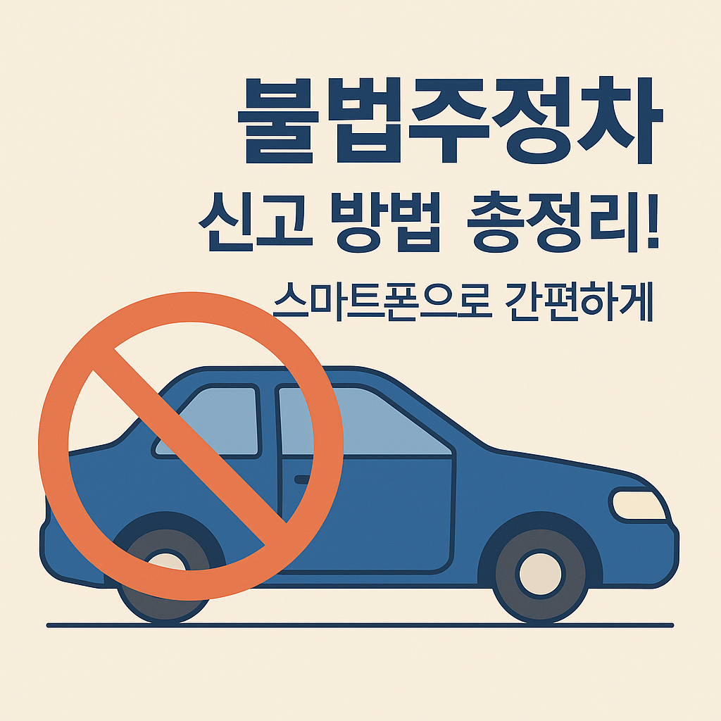 불법주정차 신고 방법 총정리! 스마트폰으로 간편하게 설명하는 썸네일 이미지