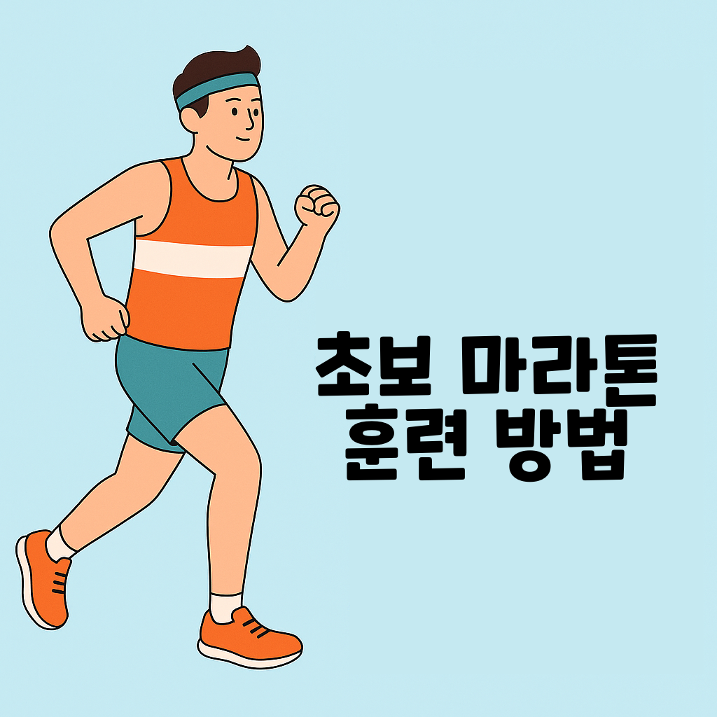 초보 마라톤 훈련 방법! 10km부터 풀코스까지 완주하는 법 설명하는 썸네일 이미지