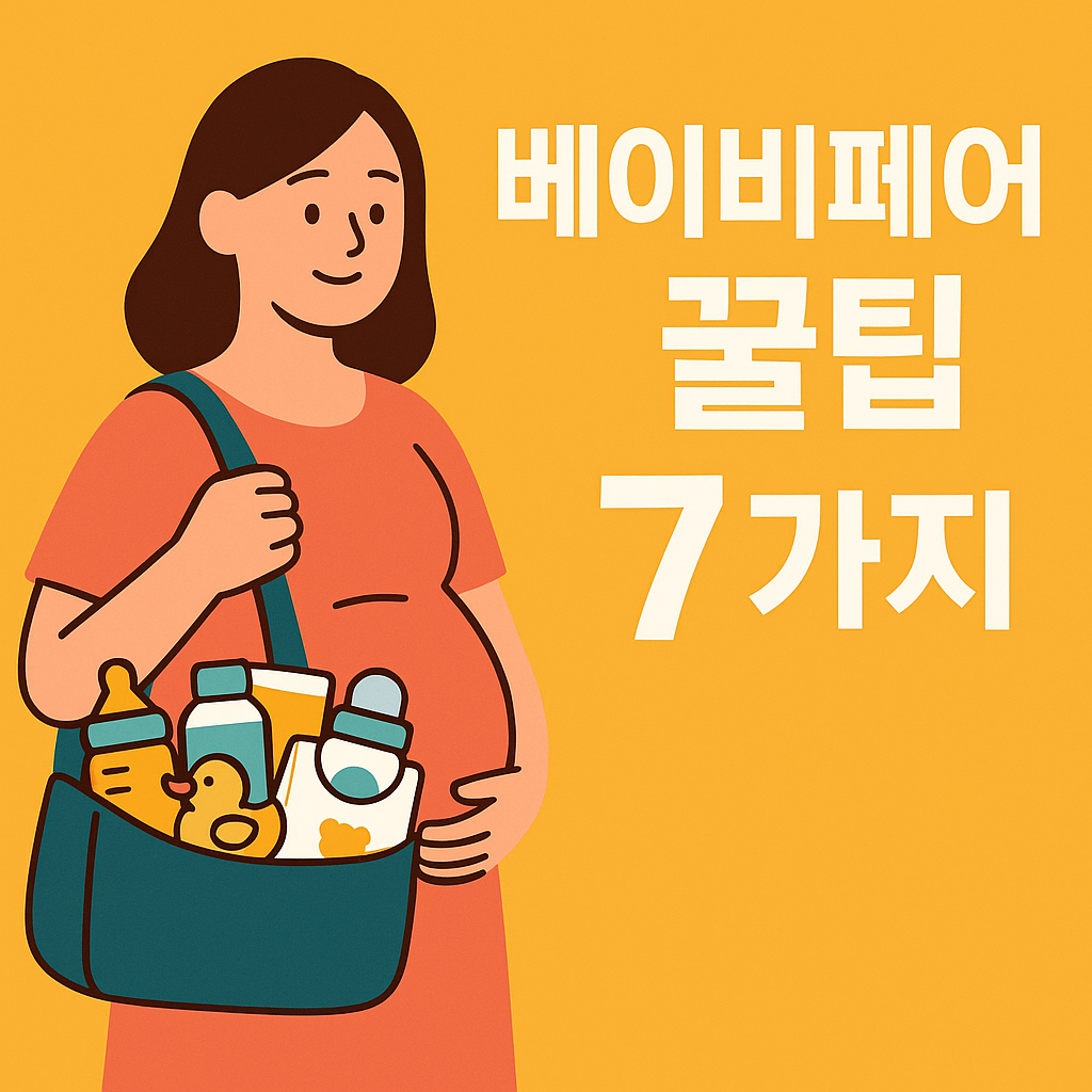베이비페어 첫 방문 전 알아야 할 7가지 핵심 팁 설명하는 썸네일 이미지