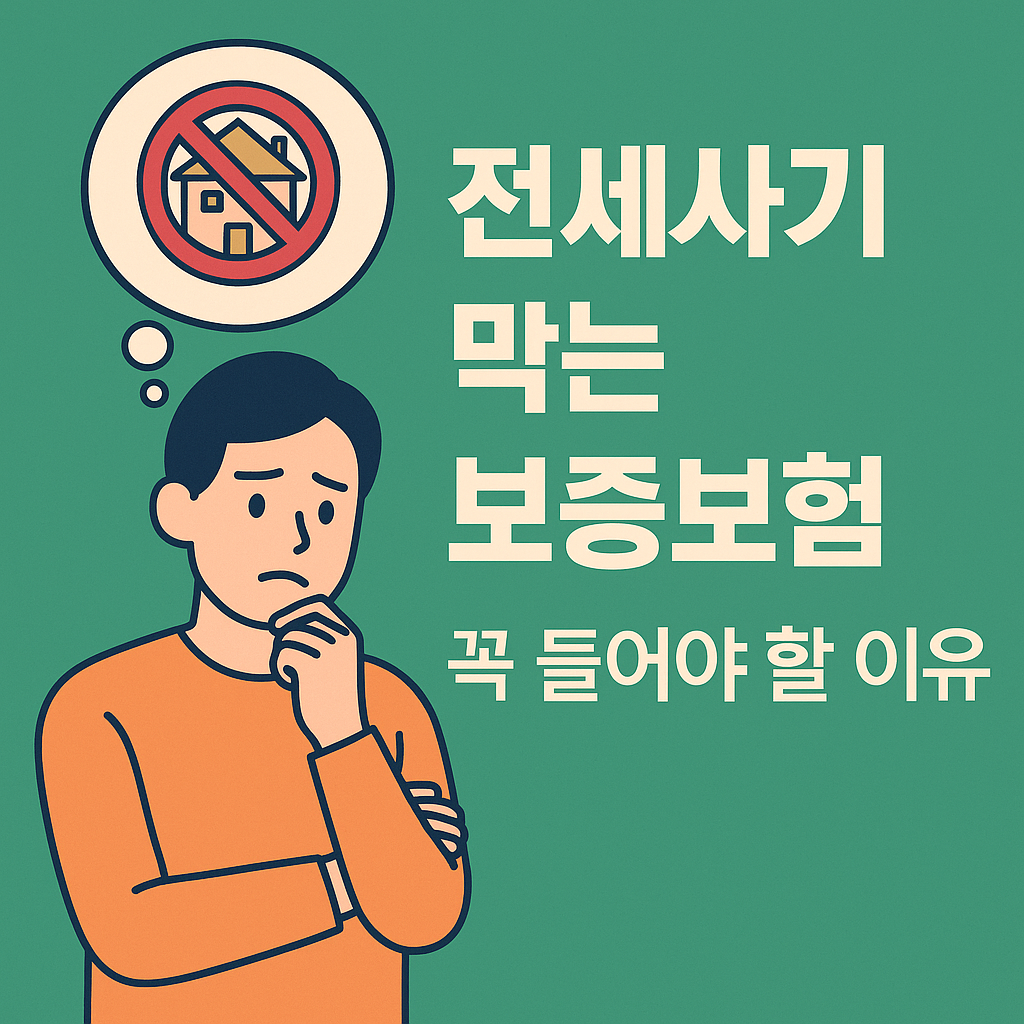 전세사기 막는 보증보험, 꼭 들어야 할 이유 설명하는 썸네일 이미지