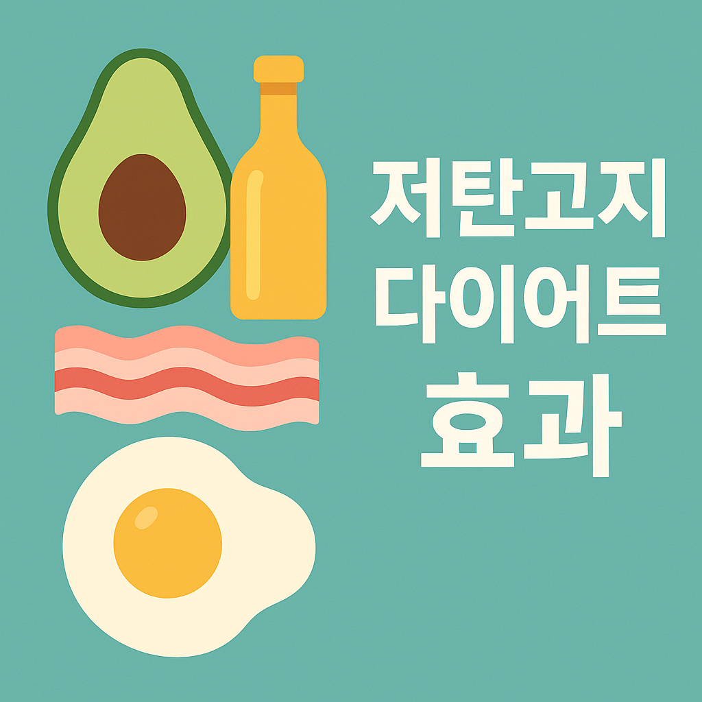 저탄고지 다이어트 효과 완벽 가이드: 체중 감량부터 건강 개선까지 설명하는 썸네일 이미지