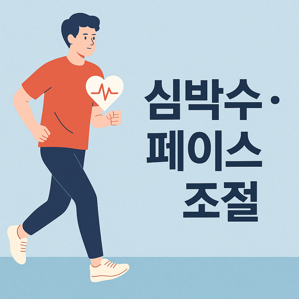 러닝 심박수·페이스 조절이 중요한 이유 설명하는 썸네일 이미지