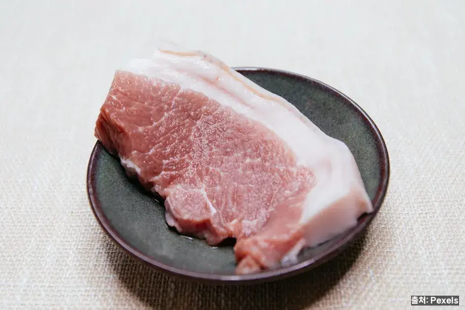 두 고기의 기본 차이 관련 이미지