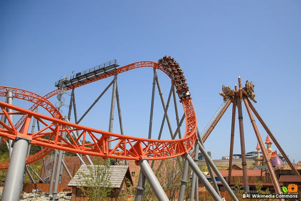 롯데월드 어드벤처 부산 자이언트 디거 어트랙션