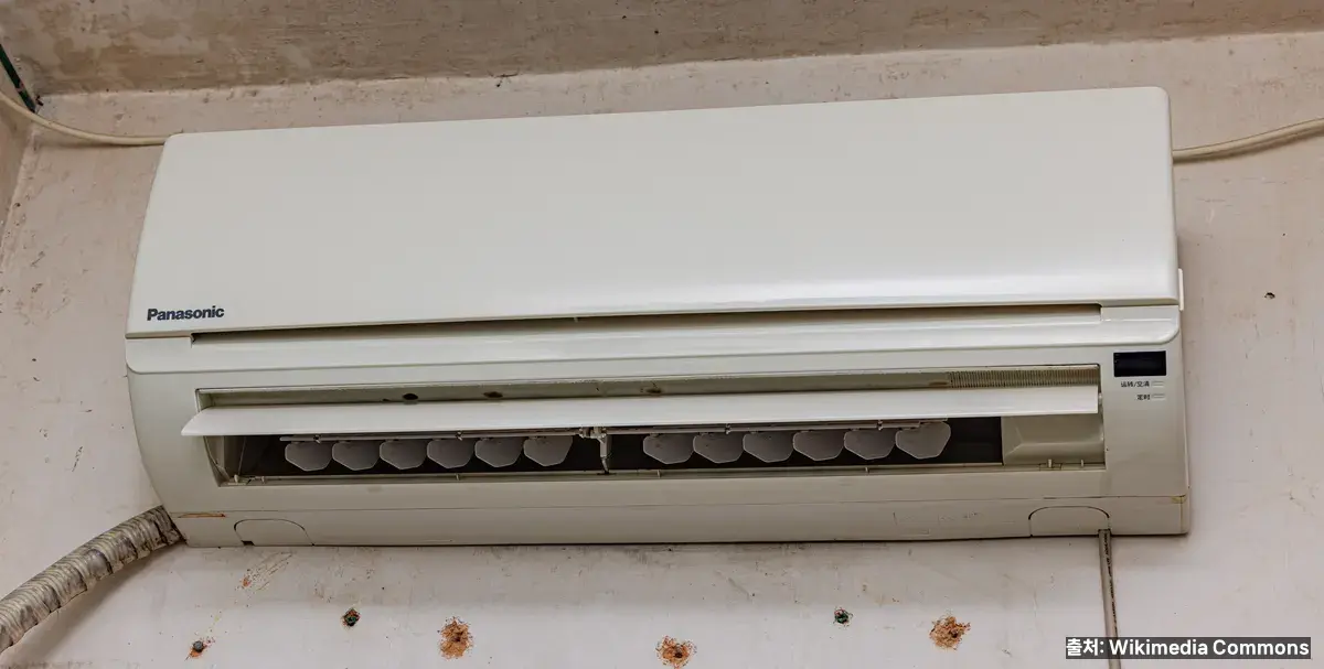 에어컨 실내기 — 필터·송풍구·열교환기 위치