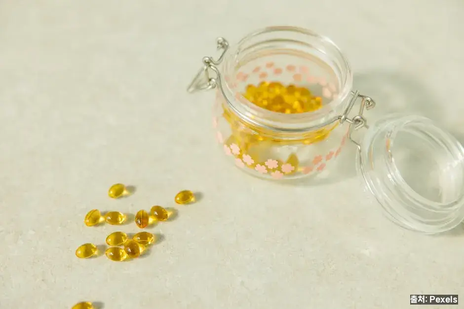 심혈관 건강과 오메가3 관련 이미지