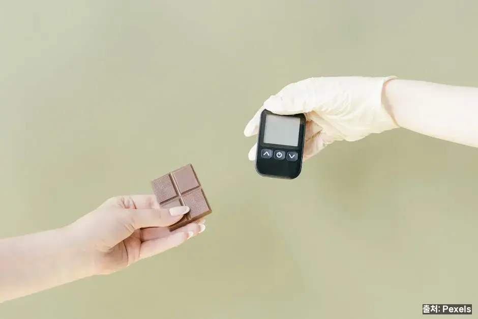 다크초콜릿의 건강 효과 관련 이미지