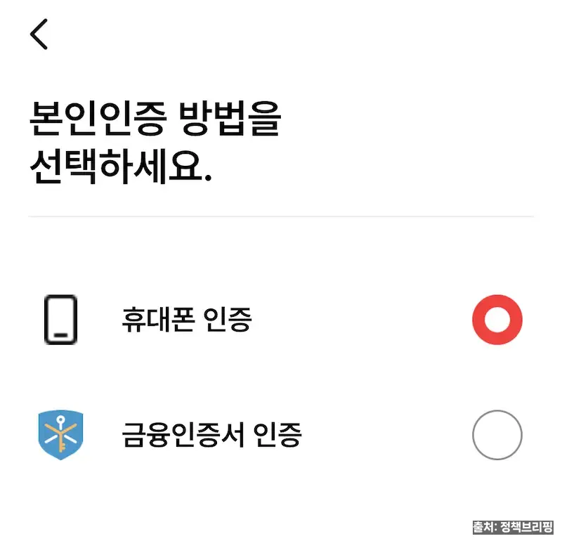 모바일 건강보험증으로 병원 접수 간편하게! 발급 방법과 활용 팁 4 모바일 건강보험증 본인 인증 화면