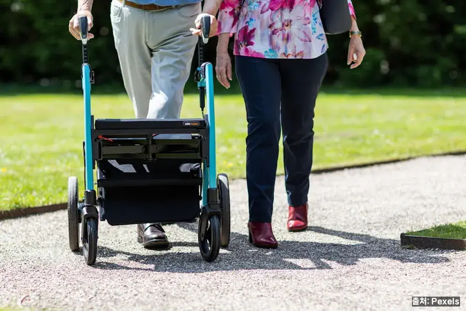 팔 스윙과 보행 박자 관련 이미지