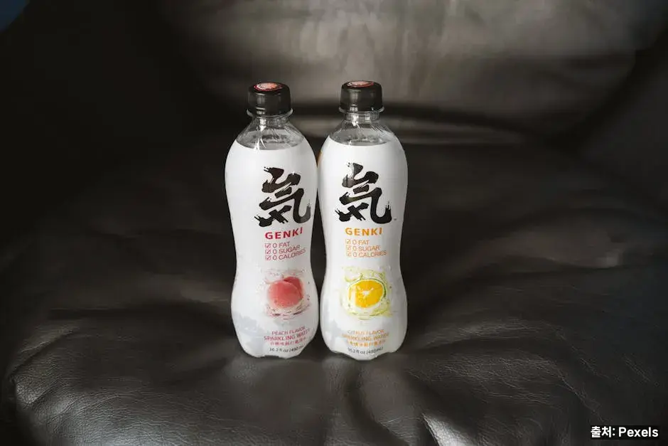 무가당 vs 가당 제품 차이 관련 이미지