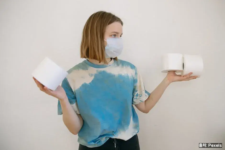 장 건강과 변비 예방 관련 이미지