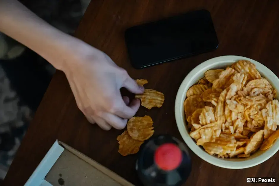 피해야 할 음식 관련 이미지