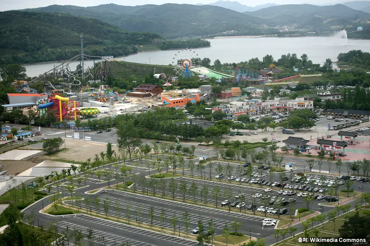 보문호 보문관광단지 전경