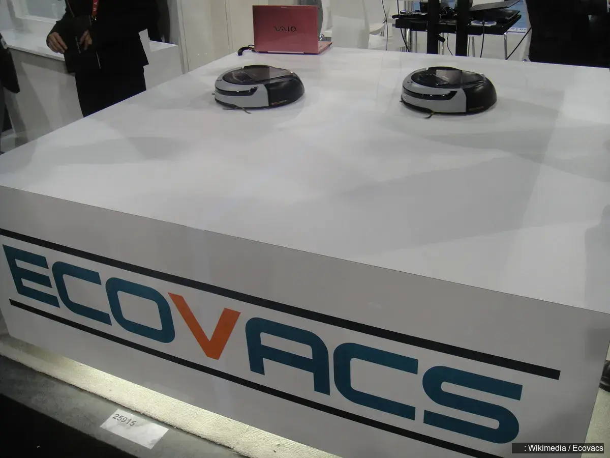 에코백스 디봇 X2 옴니 — 에코백스 디봇 시리즈 라운드형 예시