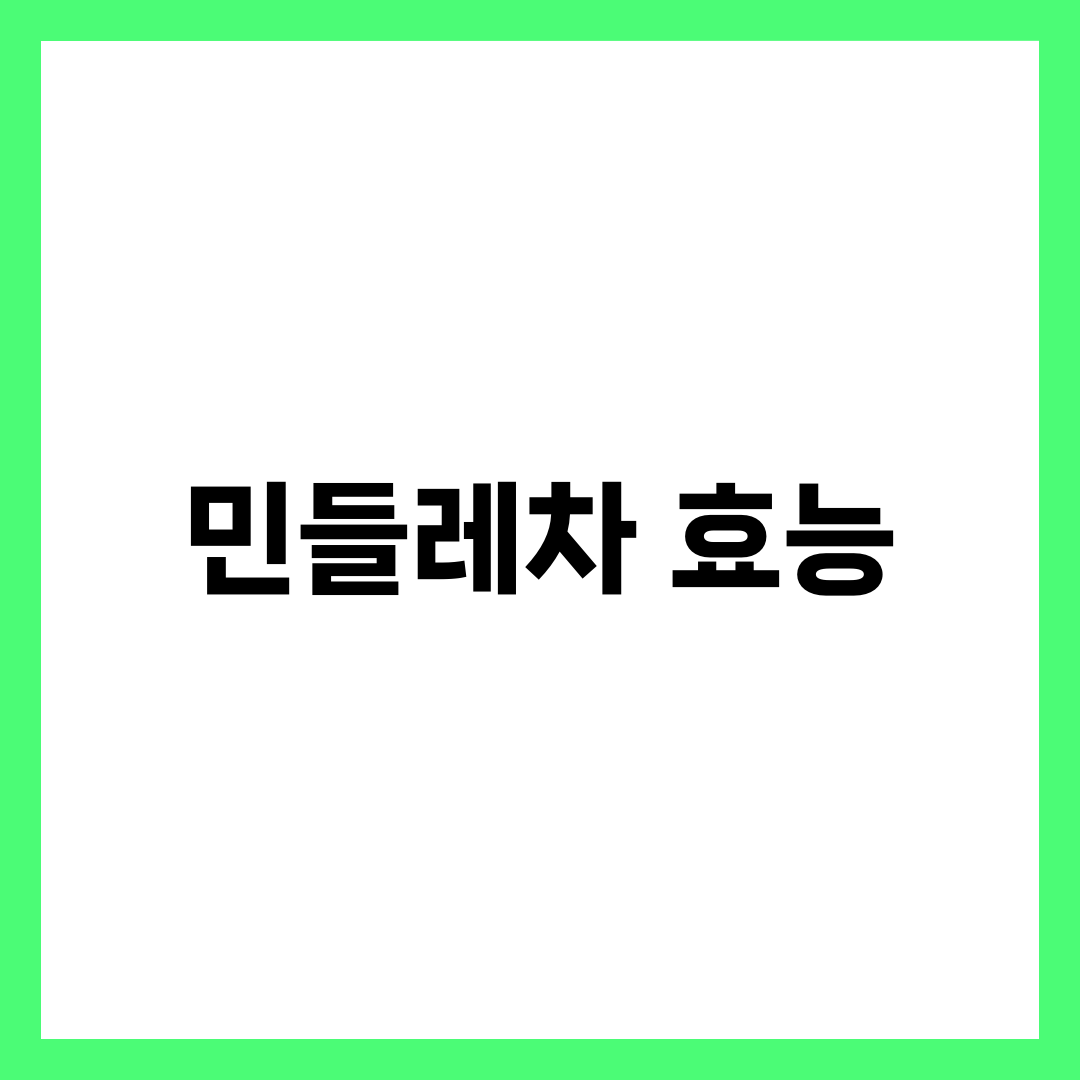 민들레차 효능, 매일 마실 때 달라지는 건강 변화 1