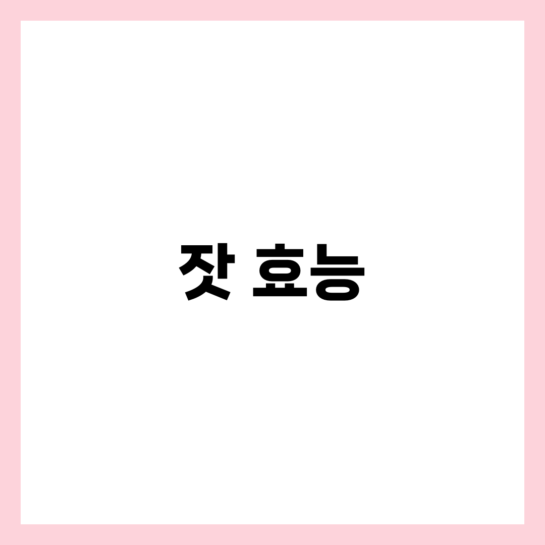 잣 먹으면 뭐가 좋을까? 놀라운 효능 7가지 2
