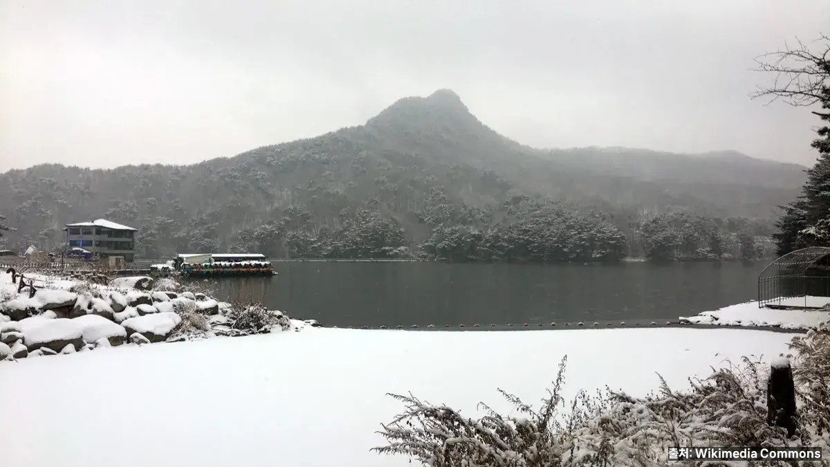 포천 산정호수 — 명성산 자락 호수·둘레길