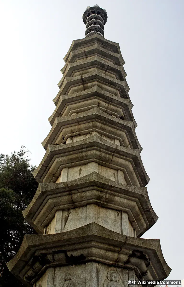 평창 월정사 — 팔각구층석탑·오대산