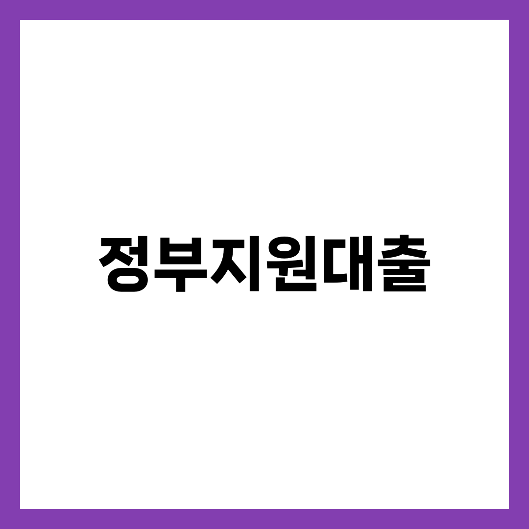 정부지원대출 총정리 — 햇살론 일반·특례·유스·새희망홀씨·미소금융 한도·금리·자격 완벽 가이드 설명하는 썸네일 이미지