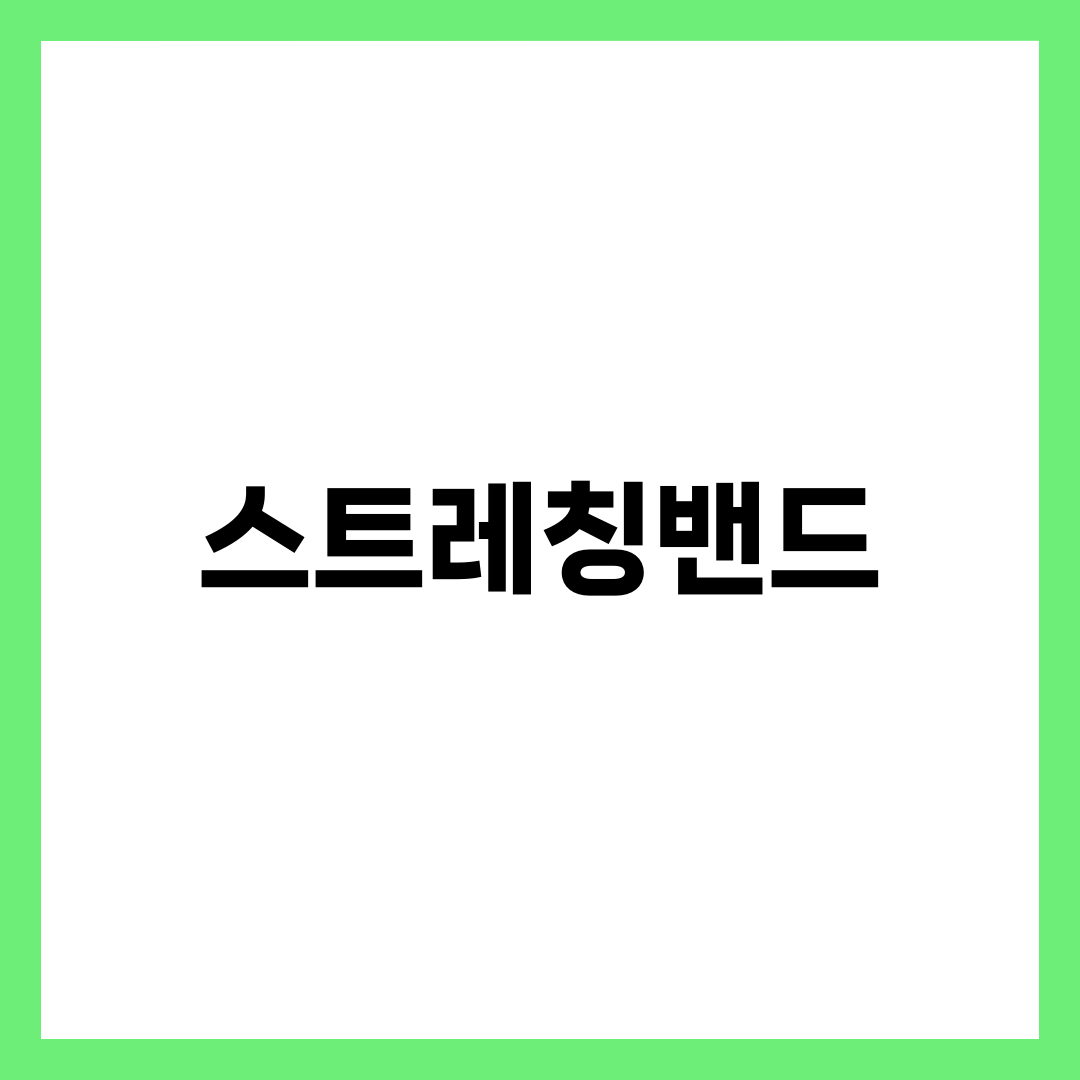 스트레칭밴드, 색깔만 보고 고르면 십중팔구 후회한다 1
