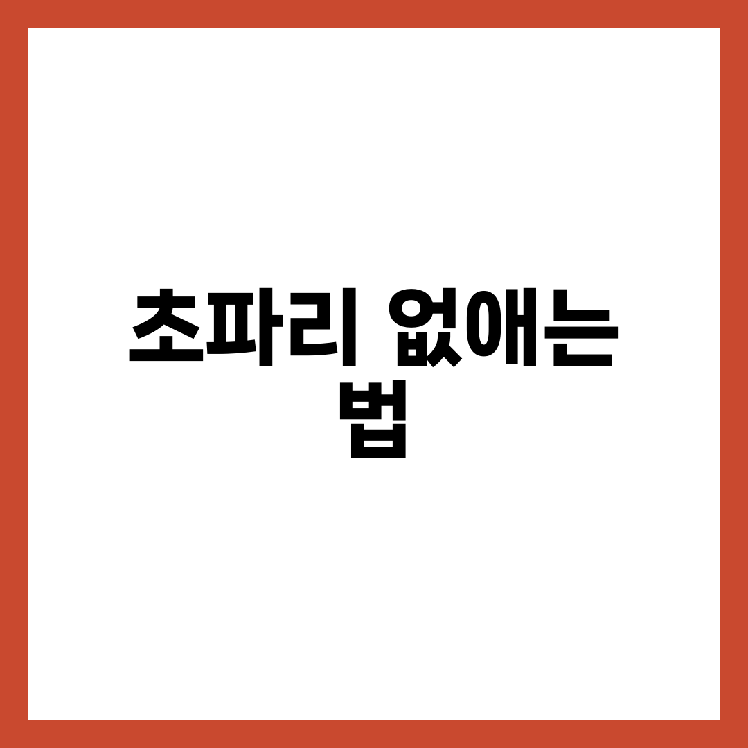 초파리 없애는 법, 식초 트랩만으론 안 끝나는 이유 설명하는 썸네일 이미지