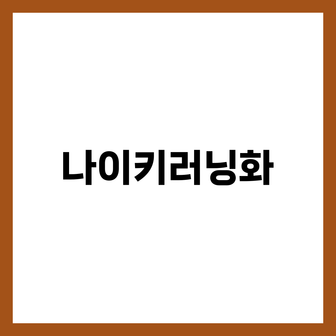 나이키러닝화 종류, 입문자가 페가수스부터 사야 하는 이유 1