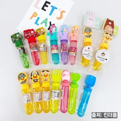 어린이집 답례품용 미니 비눗방울 요술봉 세트