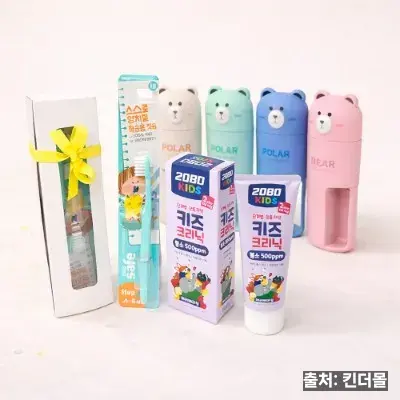 어린이집 답례품 어린이 칫솔 치약 세트